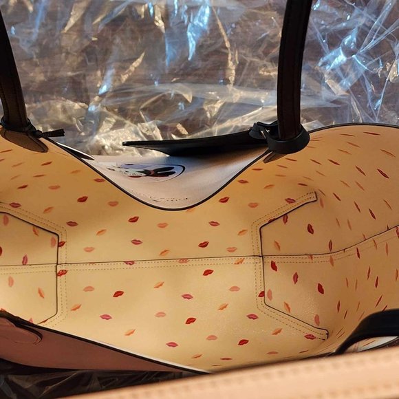 NWT Kate Spade x Disney Minnie Reversible Large Tote and Wallet - Picture 4 of 8